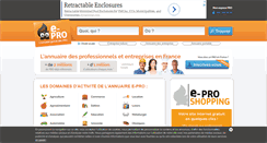 Desktop Screenshot of e-pro.fr